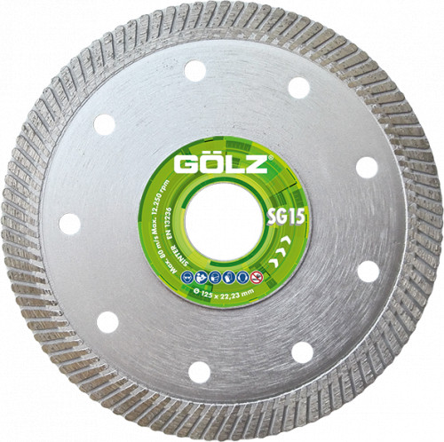 Diamantový rezný kotúč GÖLZ SG15  115 mm