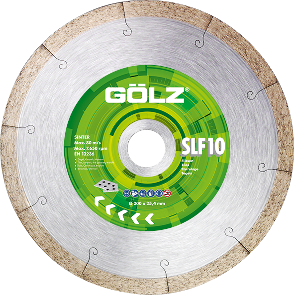 Diamantový rezný kotúč GÖLZ SLF10  230 mm
