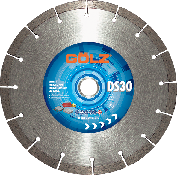 Diamantový rezný kotúč segmentový  GÖLZ DS30  150 mm