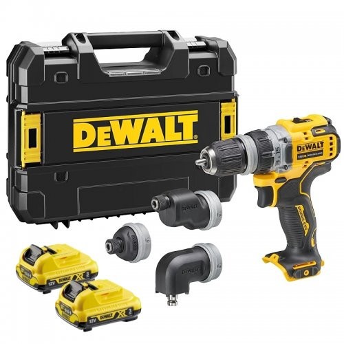 DeWALT Aku skrutkovač s multifunkčnou hlavou 12V DCD703L2T